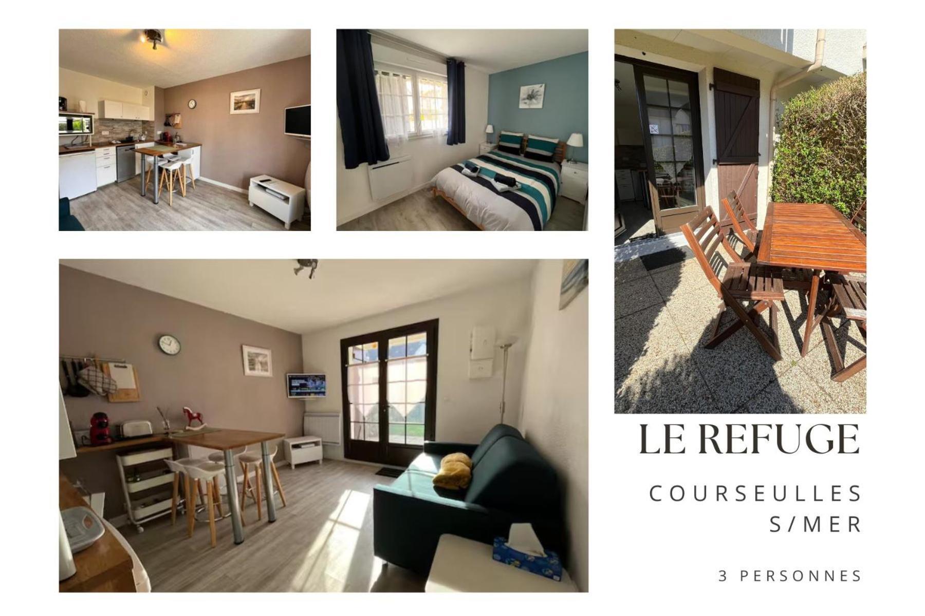 Le Refuge Marin Διαμέρισμα Courseulles-sur-Mer Εξωτερικό φωτογραφία